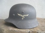 Pope Josef Ratzinger’s “Immaculate” M40 Q60 Hitler Jugend SD Luftwaffe Helmet (LW-13)