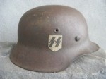 M42 EF64 WAFFEN-SS SD HELMET COMPLETE DECAL(W-02)