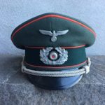 MINT WW2 ALTESTE BERLINER ARTILLERY OFFICER’S CAP